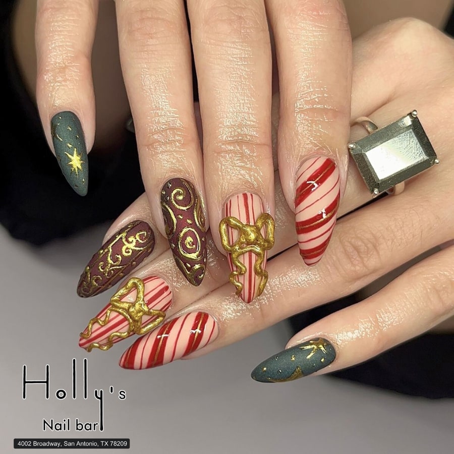Christmas Nails Ideas at Holly's Nail Bar & Spa
